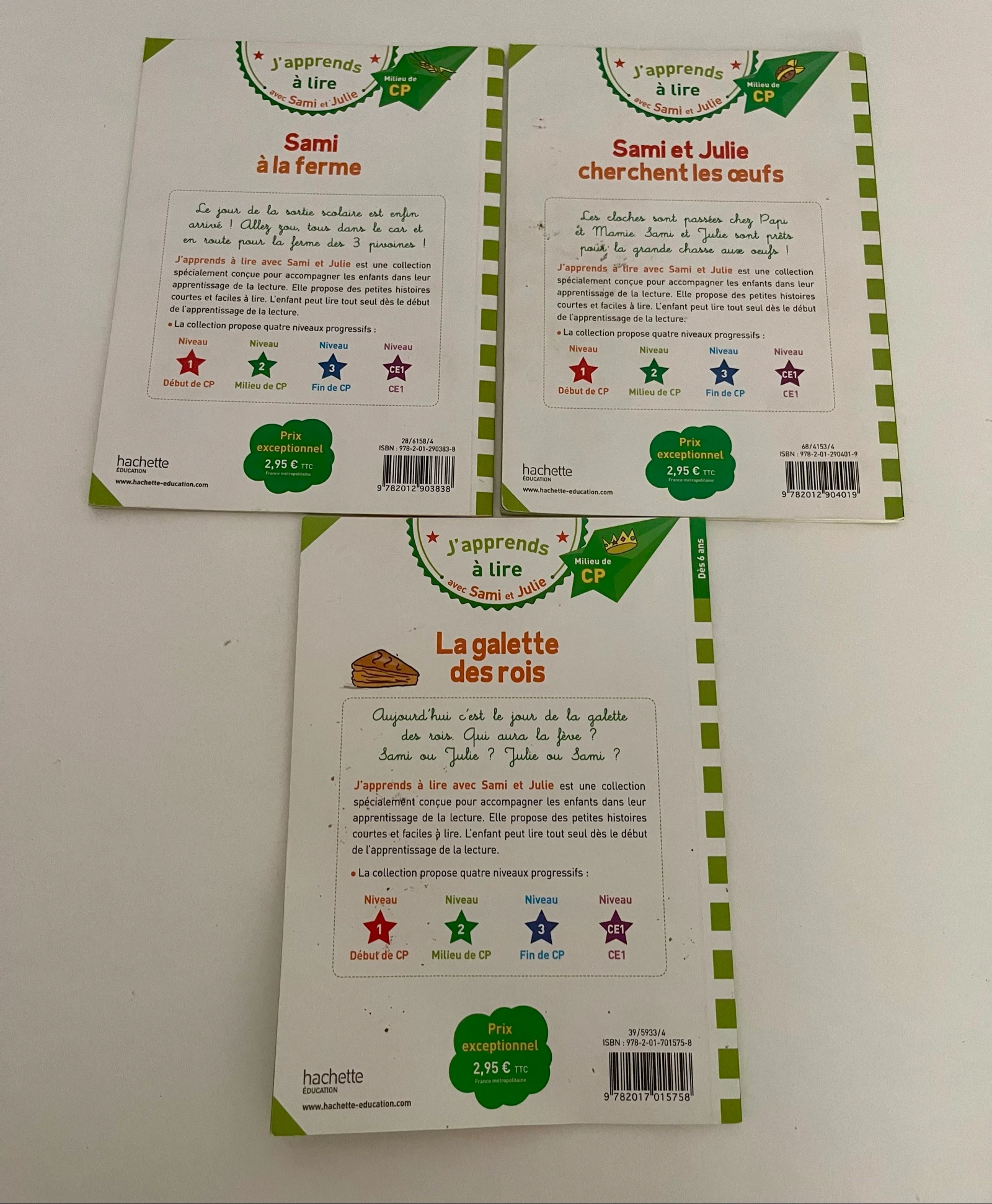 Lote de 8 libros de lectura Sami y Julie – photo 6
